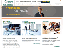 Tablet Screenshot of cougarglobal.com